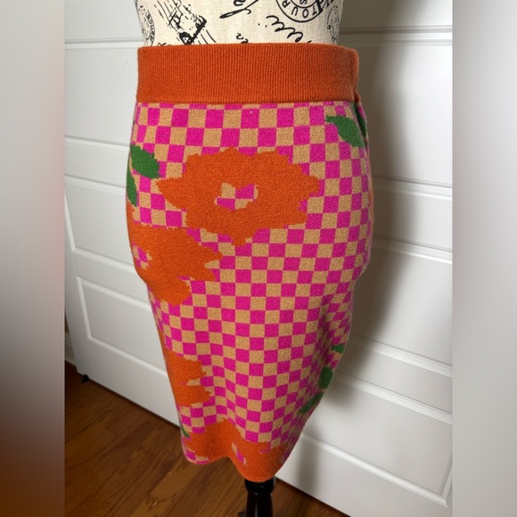 Anthropologie Blossom Sweater Mini Skirt NWT - Picture 4 of 9